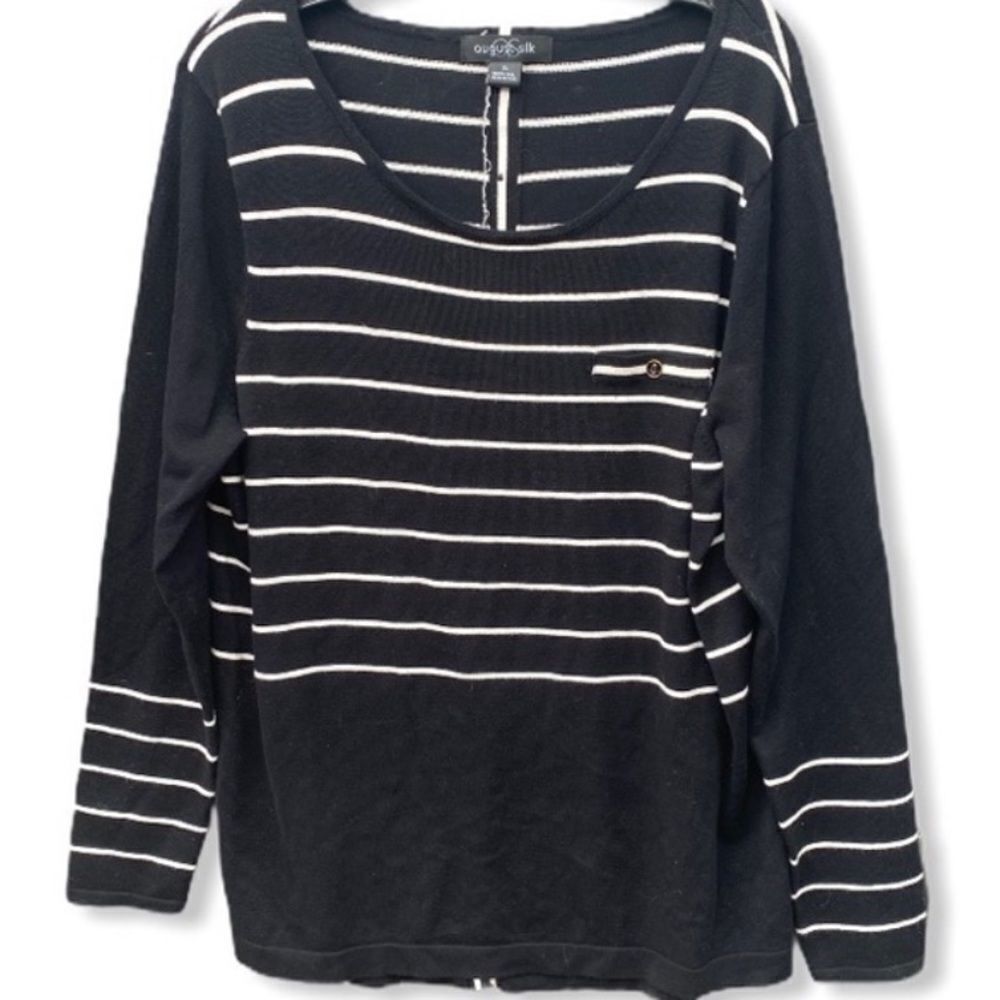 August Silk Sweater